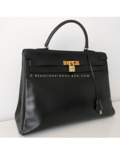 SAC HERMES KELLY 35 NOIR...