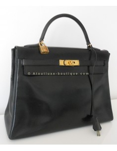 SAC HERMES KELLY 32 NOIR...