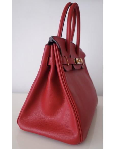 SAC HERMES BIRKIN ROUGE 30