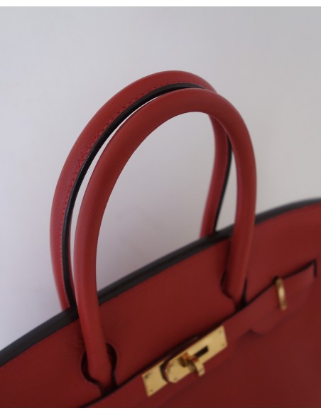 SAC HERMES BIRKIN ROUGE 30