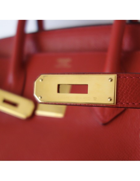 SAC HERMES BIRKIN ROUGE 30