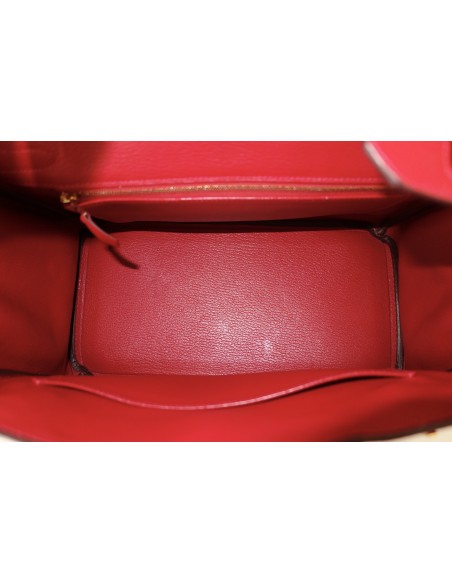 SAC HERMES BIRKIN ROUGE 30