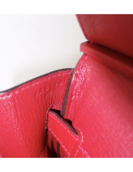 SAC HERMES BIRKIN ROUGE 30