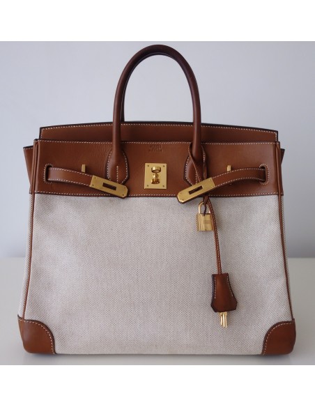 SAC HERMES BIRKIN HAUT A COURROIES