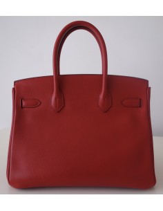 SAC HERMES BIRKIN ROUGE 30 2