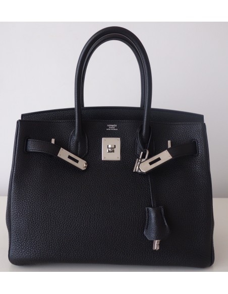 SAC HERMES BIRKIN 30 NOIR