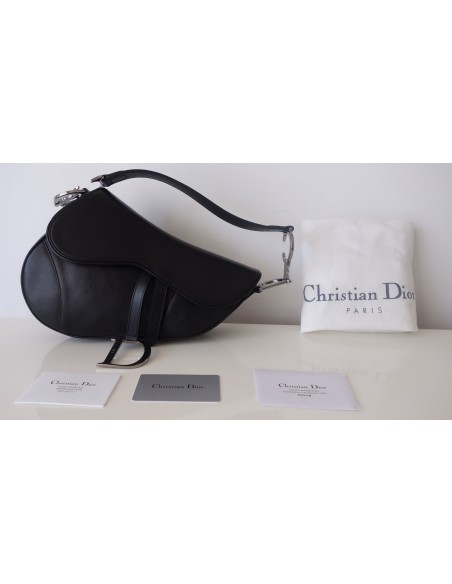 SAC DIOR SADDLE NOIR