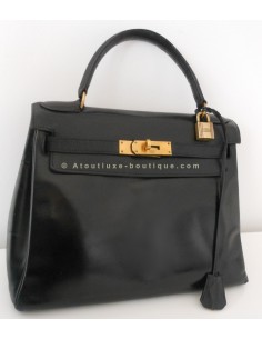 SAC HERMES KELLY 28 NOIR...