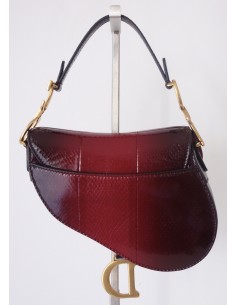 SAC MINI SADDLE DIOR PYTHON 2