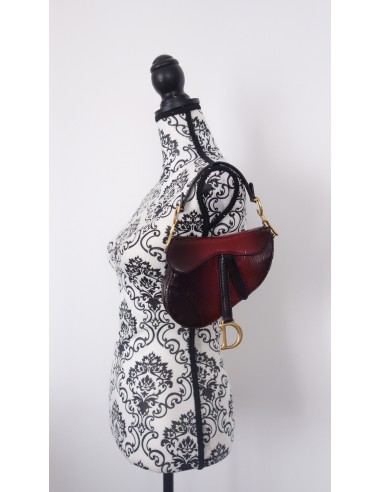SAC MINI SADDLE DIOR PYTHON SAC MINI SADDLE DIOR PYTHON