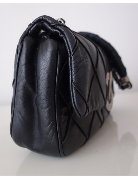 SAC CHANEL CUIR NOIR