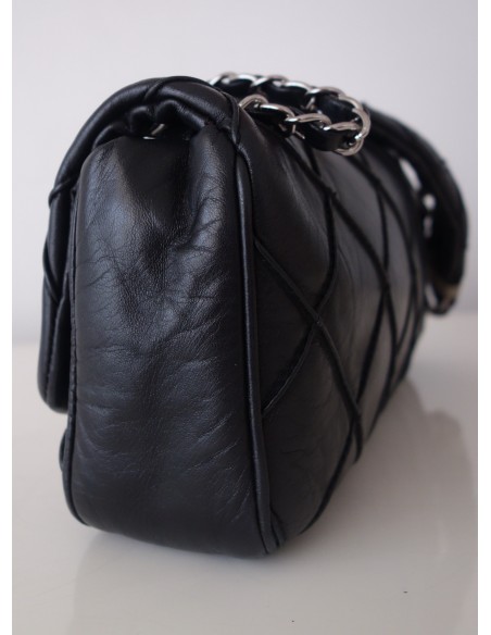 SAC CHANEL CUIR NOIR