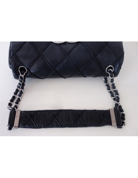 SAC CHANEL CUIR NOIR