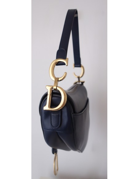 SAC DIOR SADDLE BLEU MARINE