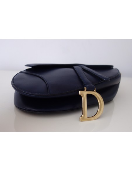 SAC DIOR SADDLE BLEU MARINE