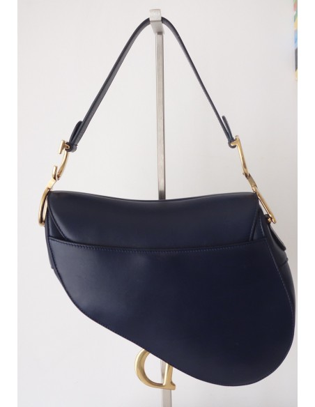 SAC DIOR SADDLE BLEU MARINE