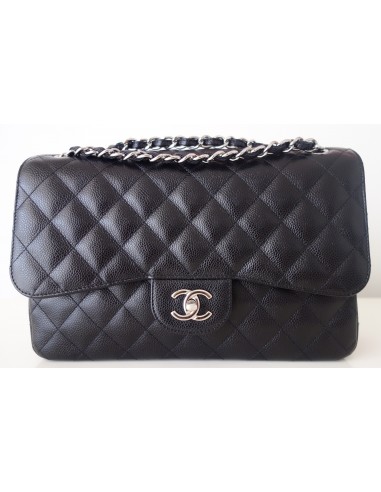 SAC CHANEL CLASSIQUE GM CAVIAR NOIR