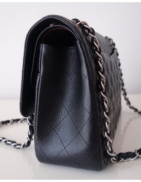 SAC CHANEL CLASSIQUE GM CAVIAR NOIR