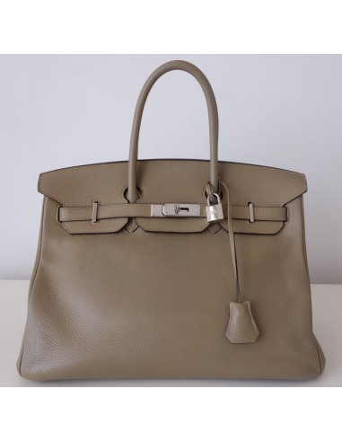 SAC HERMES BIRKIN 35 GRIS TOURTERELLE