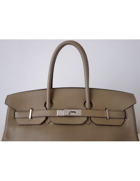 SAC HERMES BIRKIN 35 GRIS TOURTERELLE