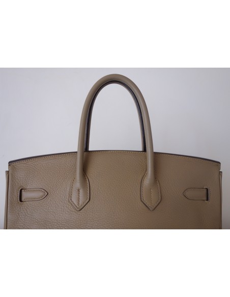 SAC HERMES BIRKIN 35 GRIS TOURTERELLE