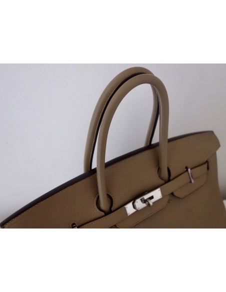 SAC HERMES BIRKIN 35 GRIS TOURTERELLE