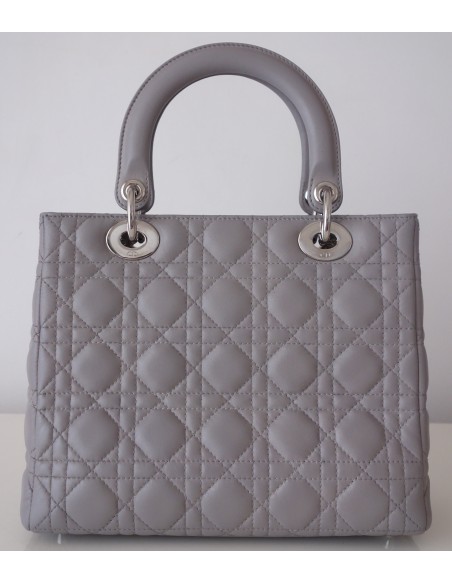 SAC LADY DIOR GRIS