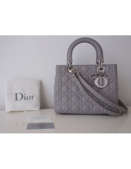 SAC LADY DIOR GRIS