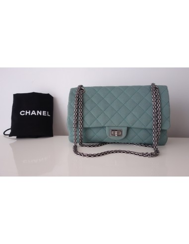 SAC CHANEL 2.55 VERT D'EAU SAC CHANEL 2.55 VERT D'EAU