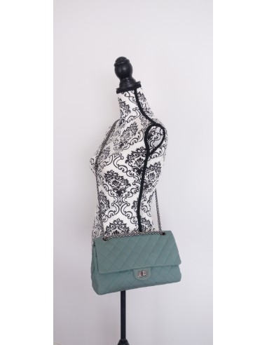 SAC CHANEL 2.55 VERT D'EAU SAC CHANEL 2.55 VERT D'EAU