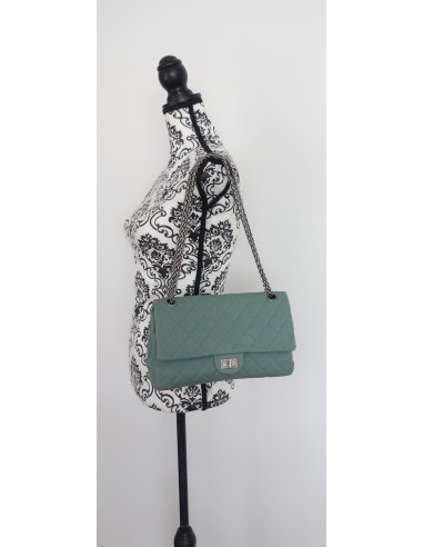 SAC CHANEL 2.55 VERT D'EAU SAC CHANEL 2.55 VERT D'EAU