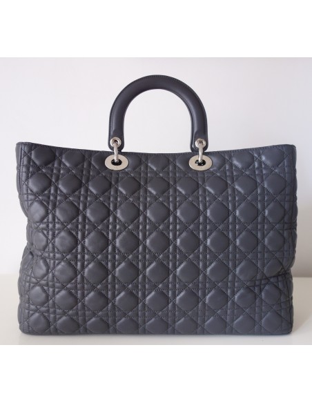 SAC LADY DIOR GRIS TGM