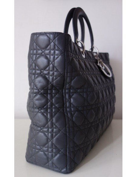 SAC LADY DIOR GRIS TGM