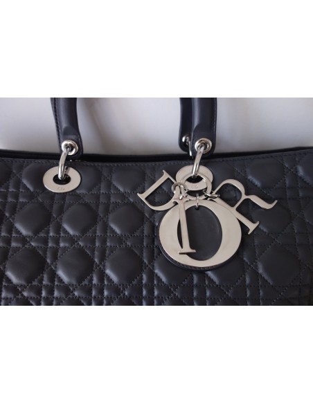 SAC LADY DIOR GRIS TGM