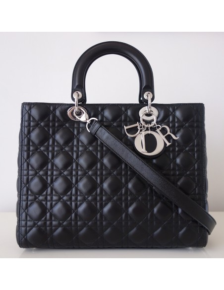 SAC LADY DIOR GM NOIR