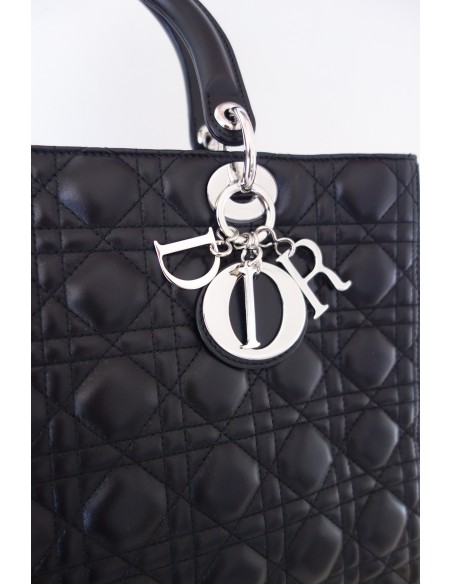 SAC LADY DIOR GM NOIR