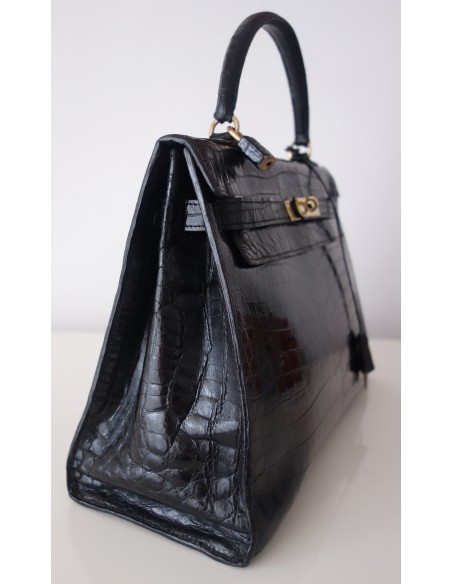 SAC HERMES KELLY CROCODILE