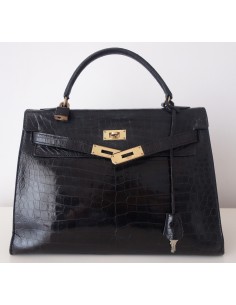 SAC HERMES KELLY CROCODILE 2