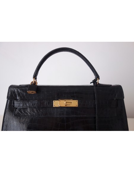 SAC HERMES KELLY CROCODILE