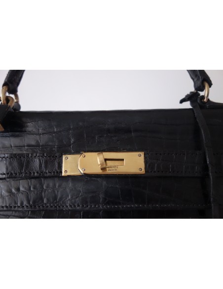 SAC HERMES KELLY CROCODILE