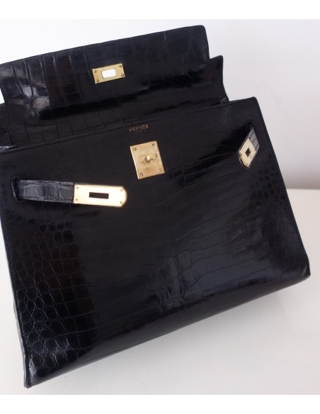 SAC HERMES KELLY CROCODILE