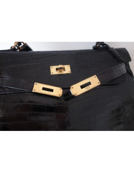 SAC HERMES KELLY CROCODILE