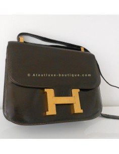 SAC HERMES CONSTANCE MARRON