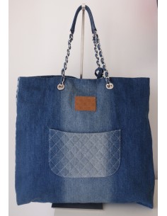 SAC CHANEL GRAND SHOPPING JEAN 2