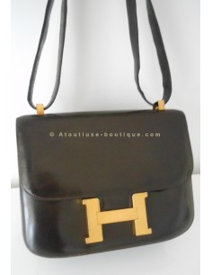 SAC HERMES CONSTANCE MARRON 2