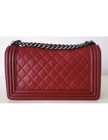 SAC CHANEL BOY ROUGE SAC CHANEL BOY ROUGE