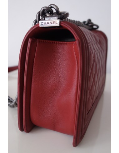 SAC CHANEL BOY ROUGE SAC CHANEL BOY ROUGE