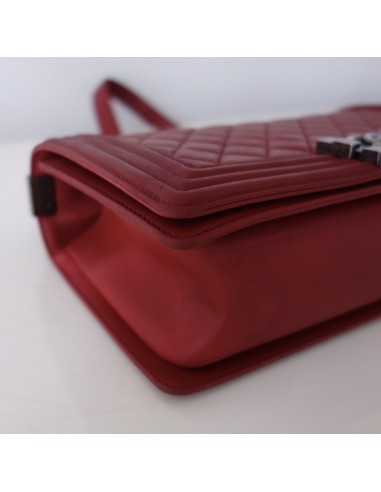 SAC CHANEL BOY ROUGE SAC CHANEL BOY ROUGE