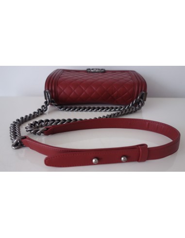 SAC CHANEL BOY ROUGE SAC CHANEL BOY ROUGE