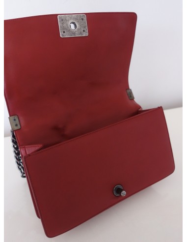 SAC CHANEL BOY ROUGE SAC CHANEL BOY ROUGE
